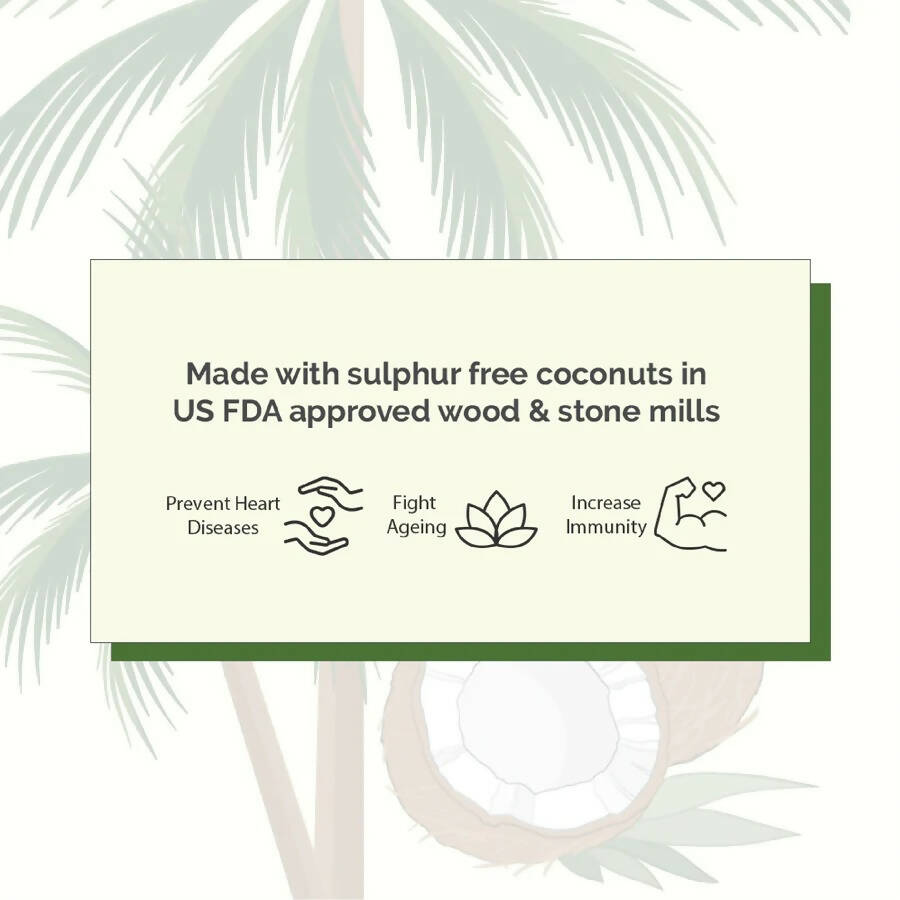 Gramiyaa Wood Cold Pressed Coconut Oil Gramiyaa
