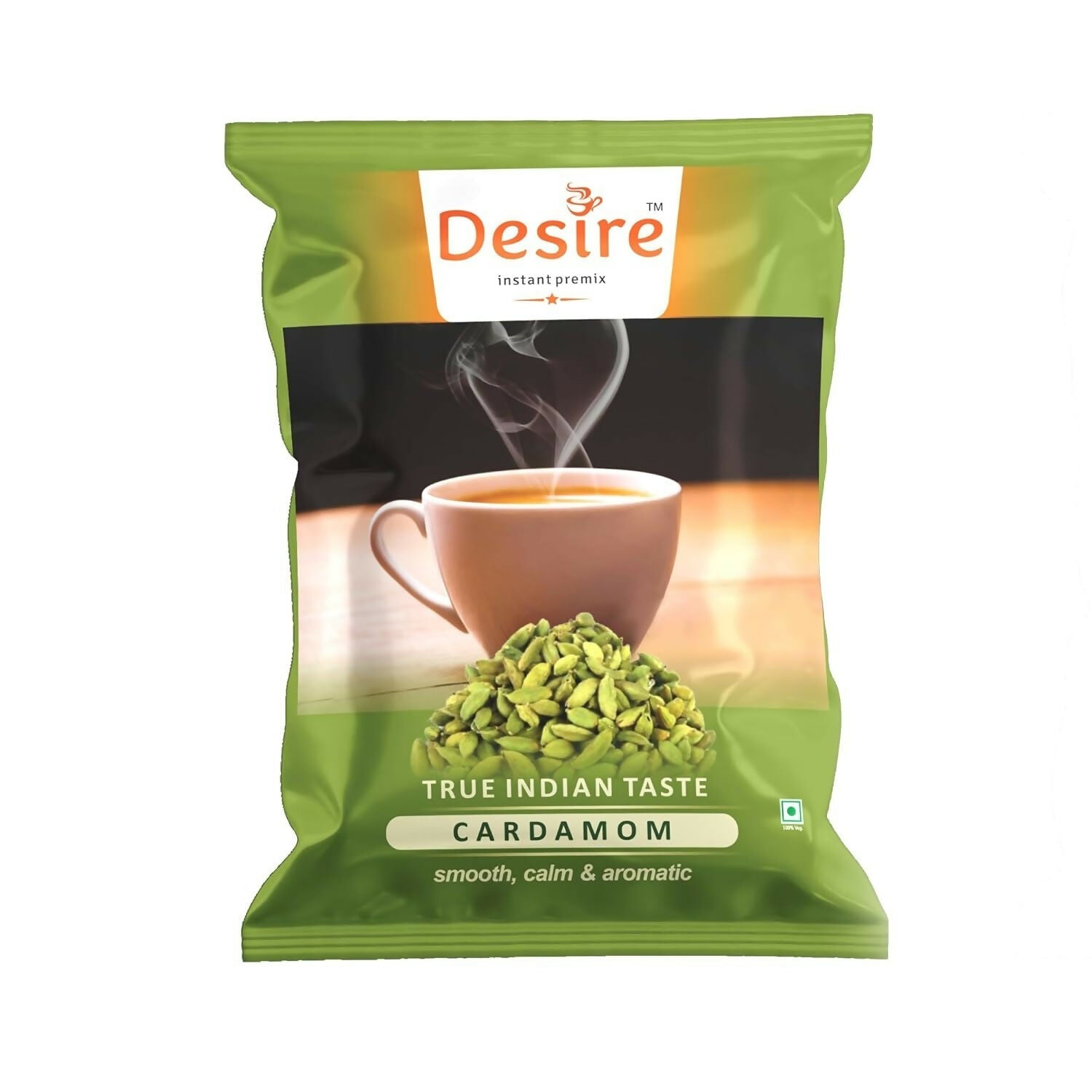 Desire Cardamom Instant Premix Tea Powder - Safuron
