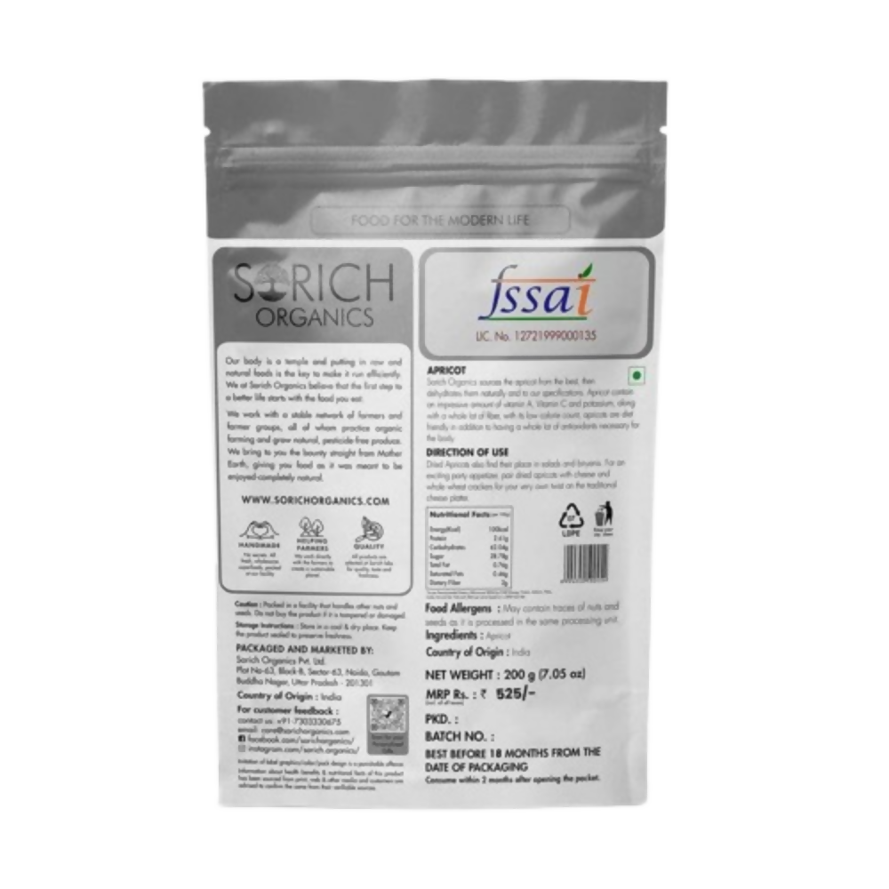 Sorich Organics Turkish Apricot Sorich
