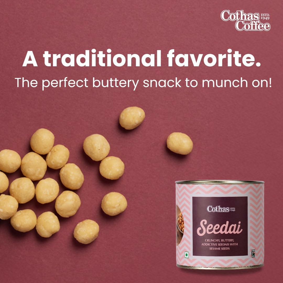 Cothas Seedai - Authentic South Indian Savory Snack Cothas