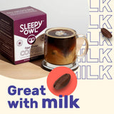 Sleepy Owl Coffee Hazelnut Hot Brew Bags Sleepy Owl