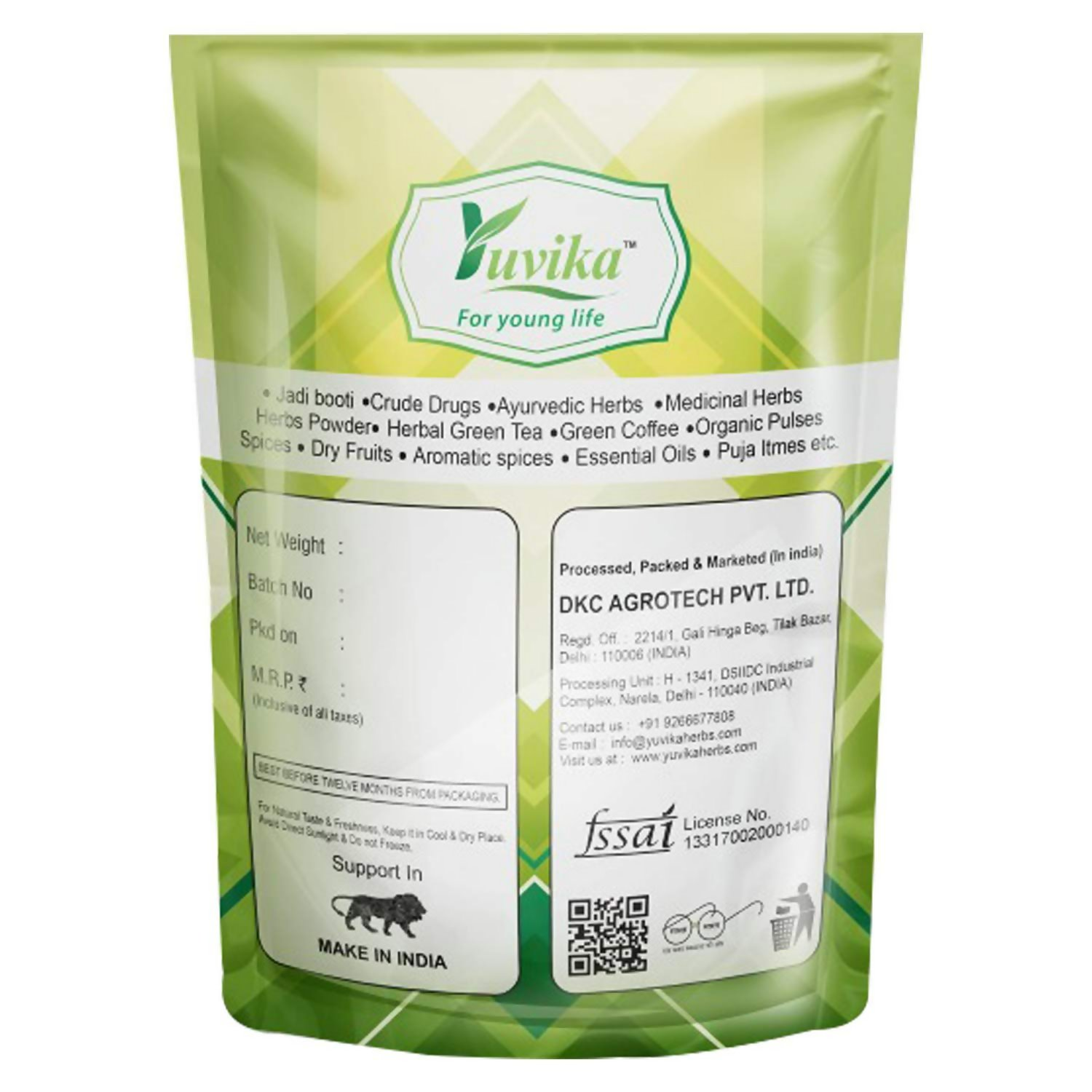Yuvika Til Kala - Sesamum Indicum - Black Sesame Seeds Yuvika