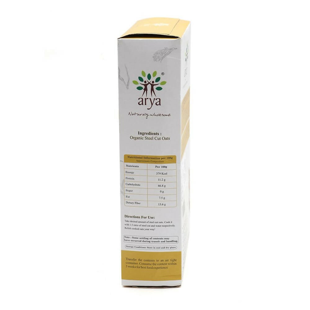 Arya Farm Organic Steel Cut Oats Arya Farm