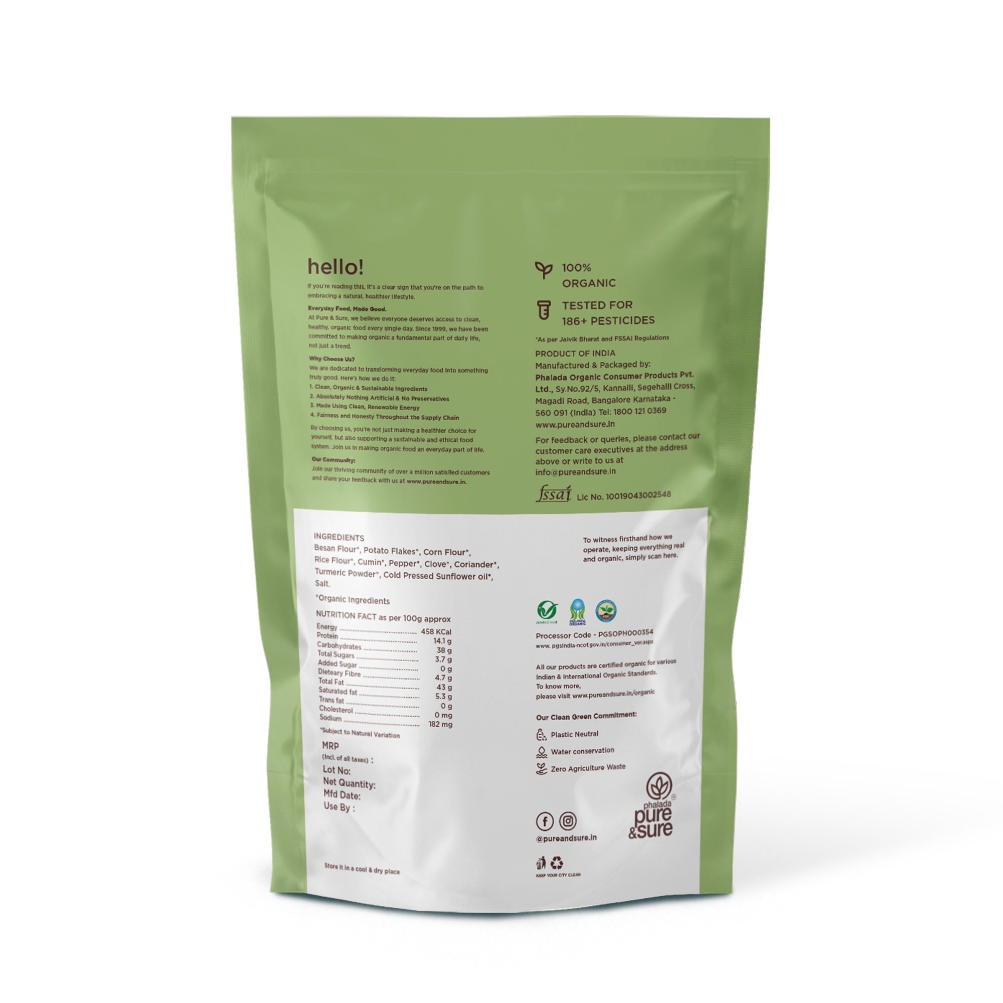 Pure & Sure Organic Aloo Bhujia Pure & Sure