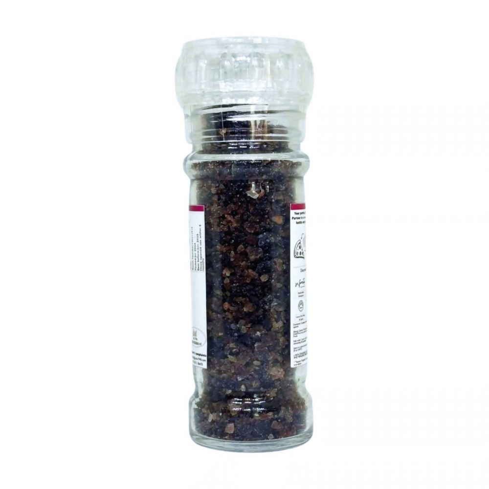 Tassyam Organics Black Salt Granules Grinder Bottle Tassyam Organics