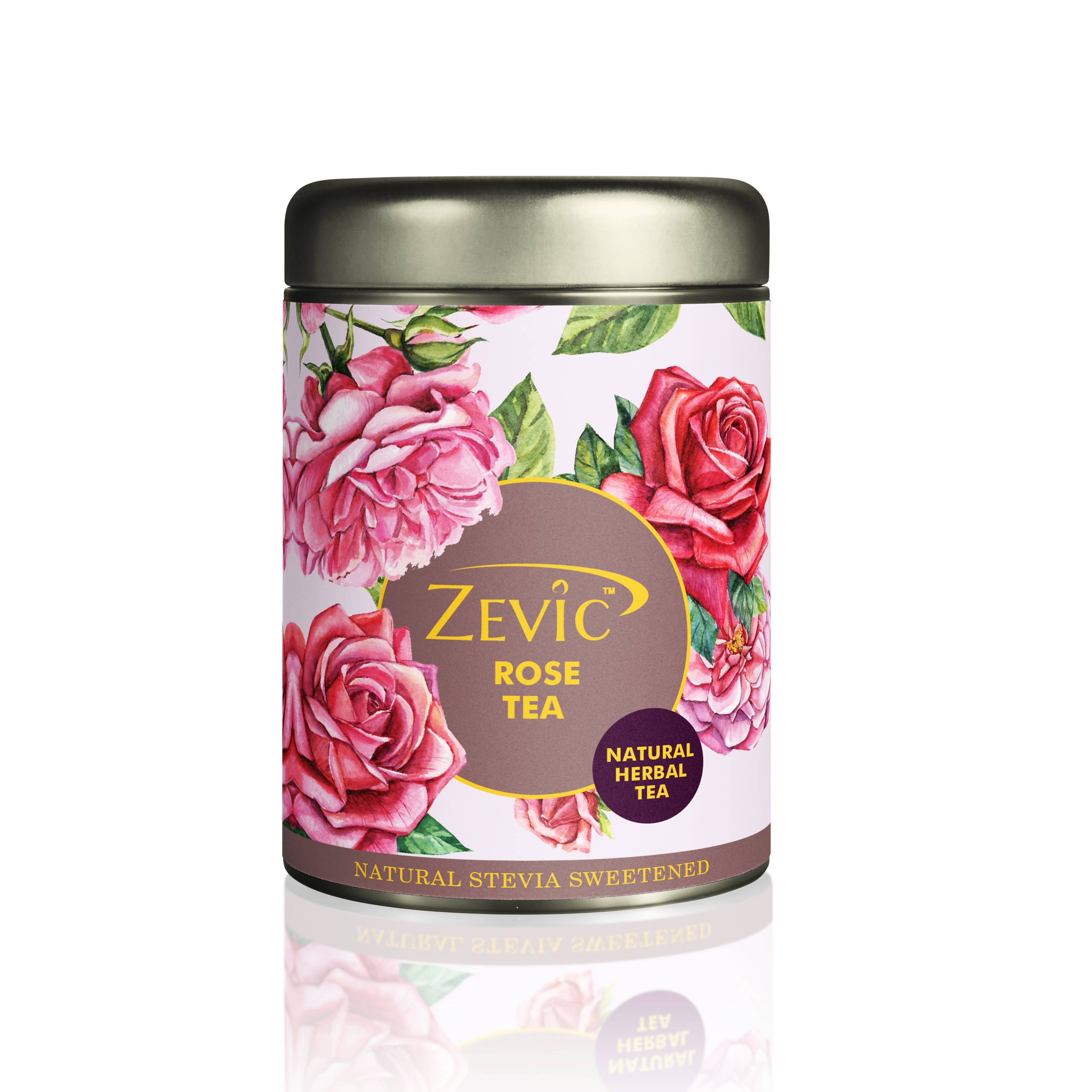 Zevic Premium Rose Herbal Green Tea Zevic