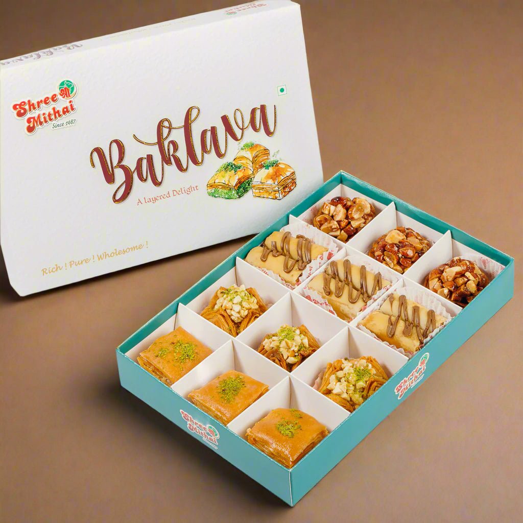 Shree Mithai Assorted Royale Baklava - Safuron