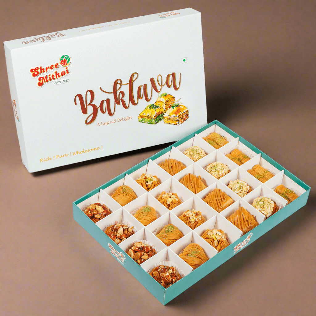 Shree Mithai Assorted Royale Baklava - Safuron