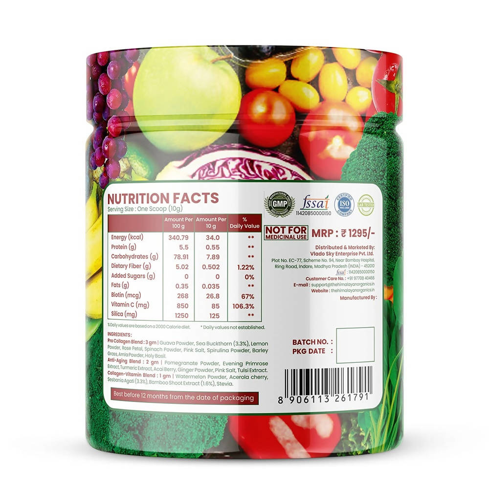 Himalayan Organics Plant Based Collagen Builder Powder Himalayan Organics