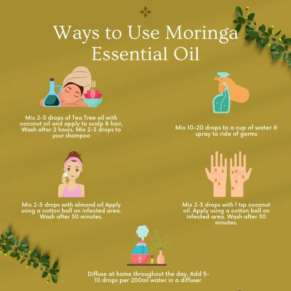Organicos Moringa Essential Oil Organicos