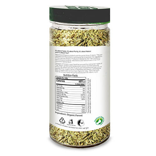 Nature Land Organics Fennel (Saunf) Nature Land Organics