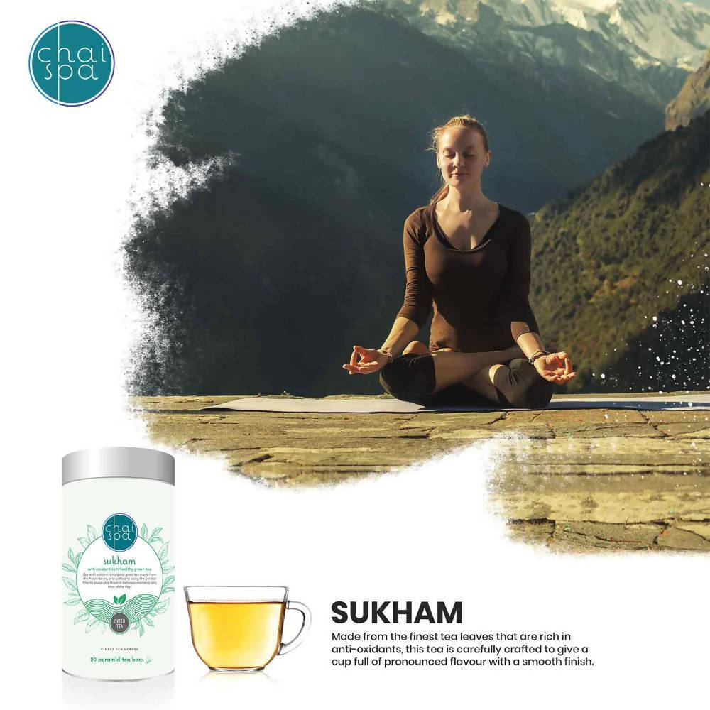 Chai Spa Sukham Green Tea Chai Spa