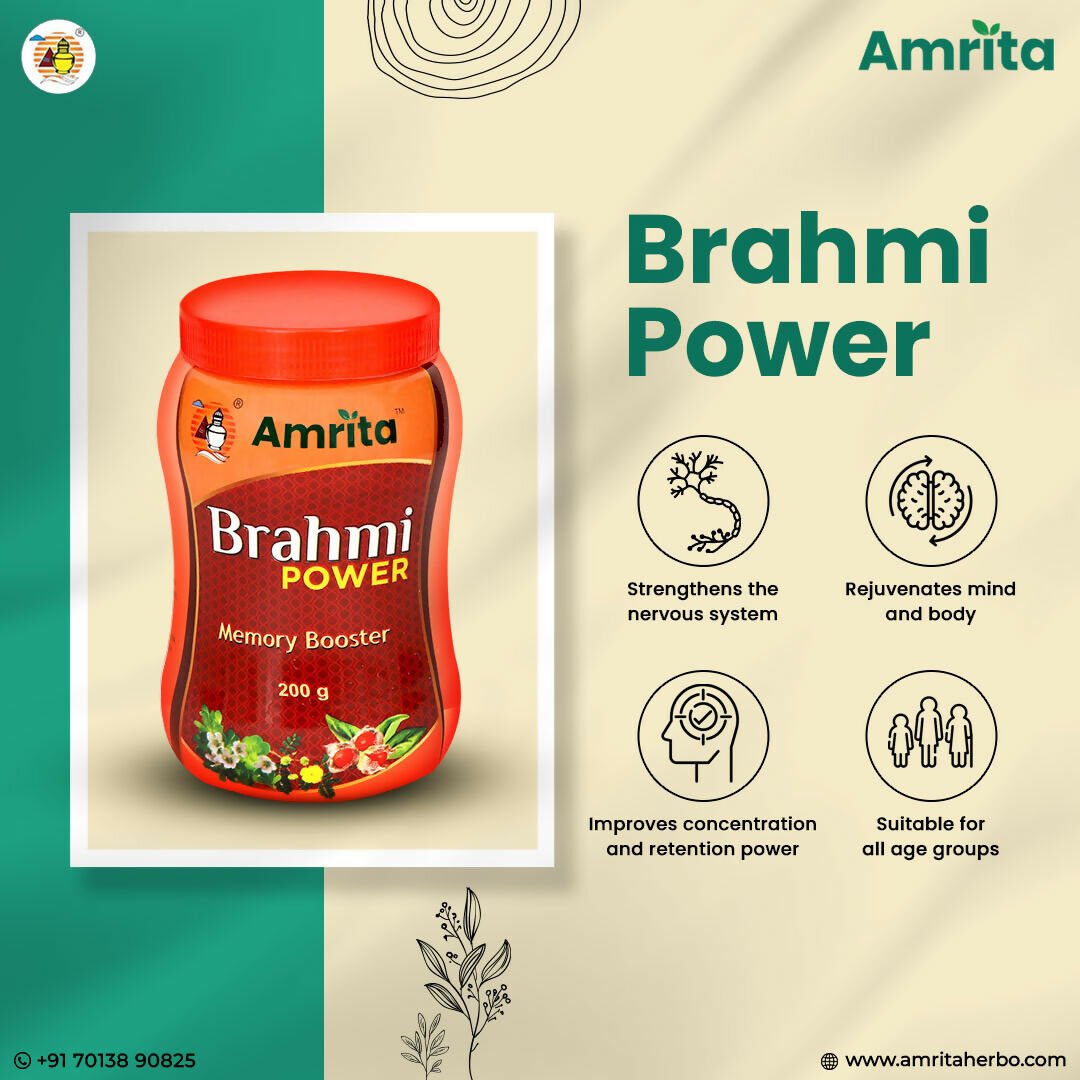 Amrita Brahmi Power Granules Amrita