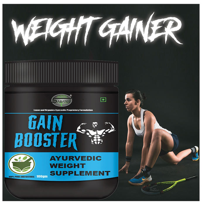 Sabates Gain Booster Ayurvedic Weight Supplement Sabates