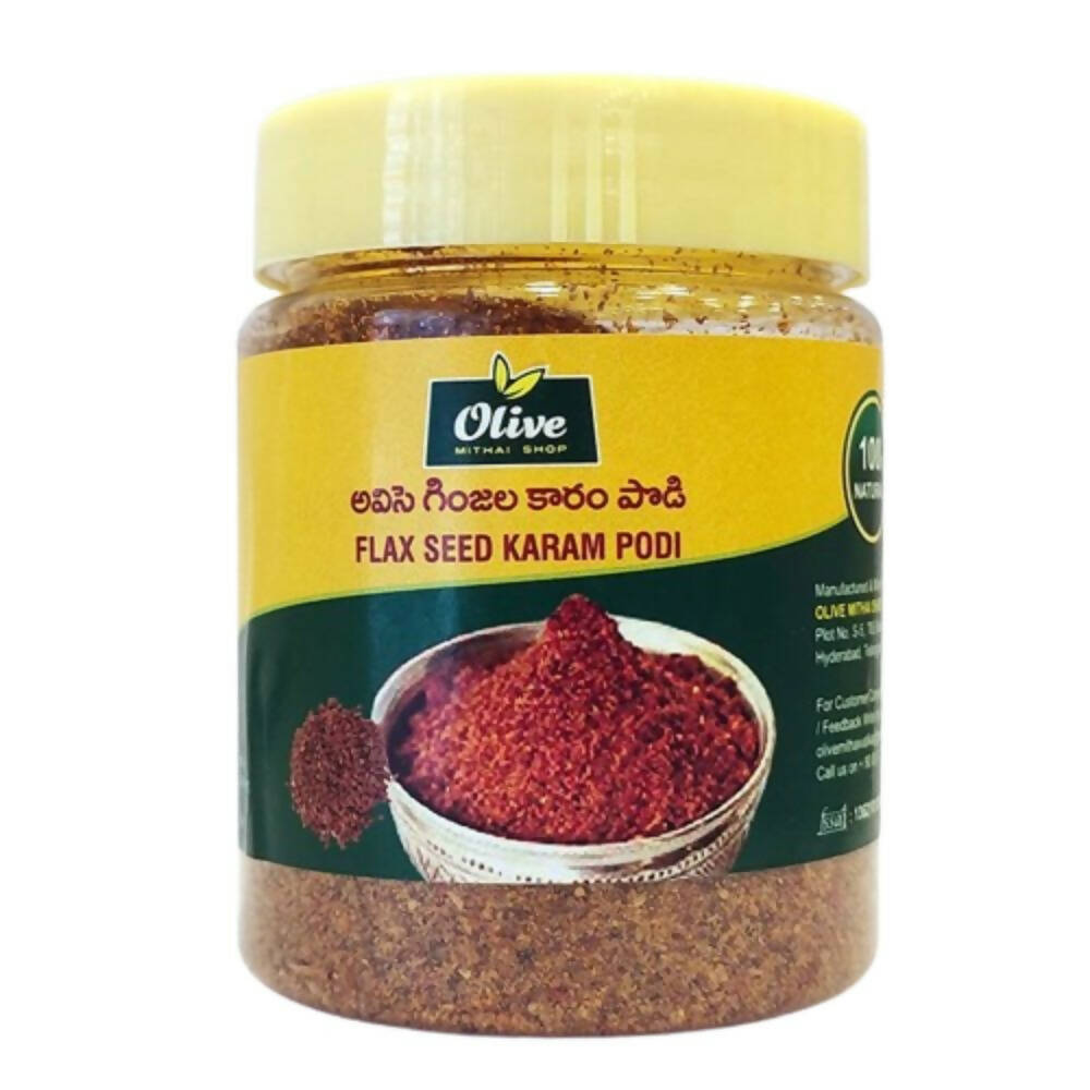 Olive Mithai Flaxseed Karam Olive Mithai