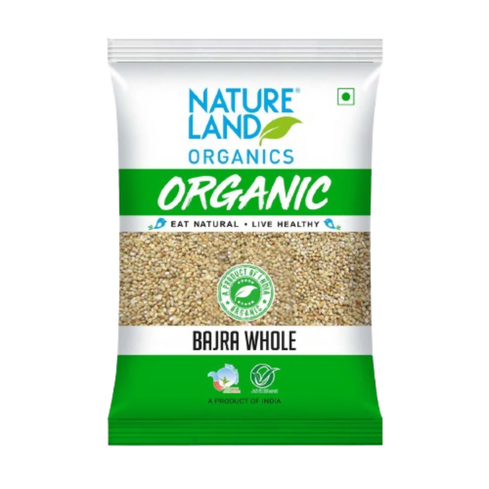 Nature Land Organics Bajra Whole - Safuron