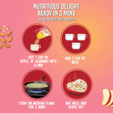 Saffola Oats with Apple 'n' Almonds Saffola
