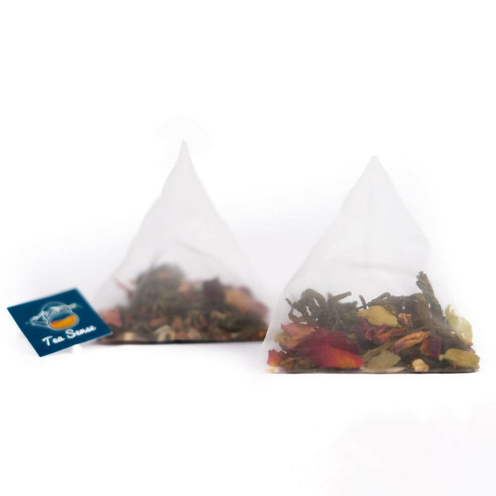 Tea Sense Kashmiri Kahwa Detox Green Tea Bags Box Tea Sense