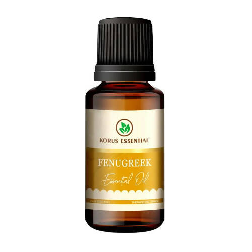 Korus Essential Fenugreek Essential Oil - Therapeutic Grade - Safuron