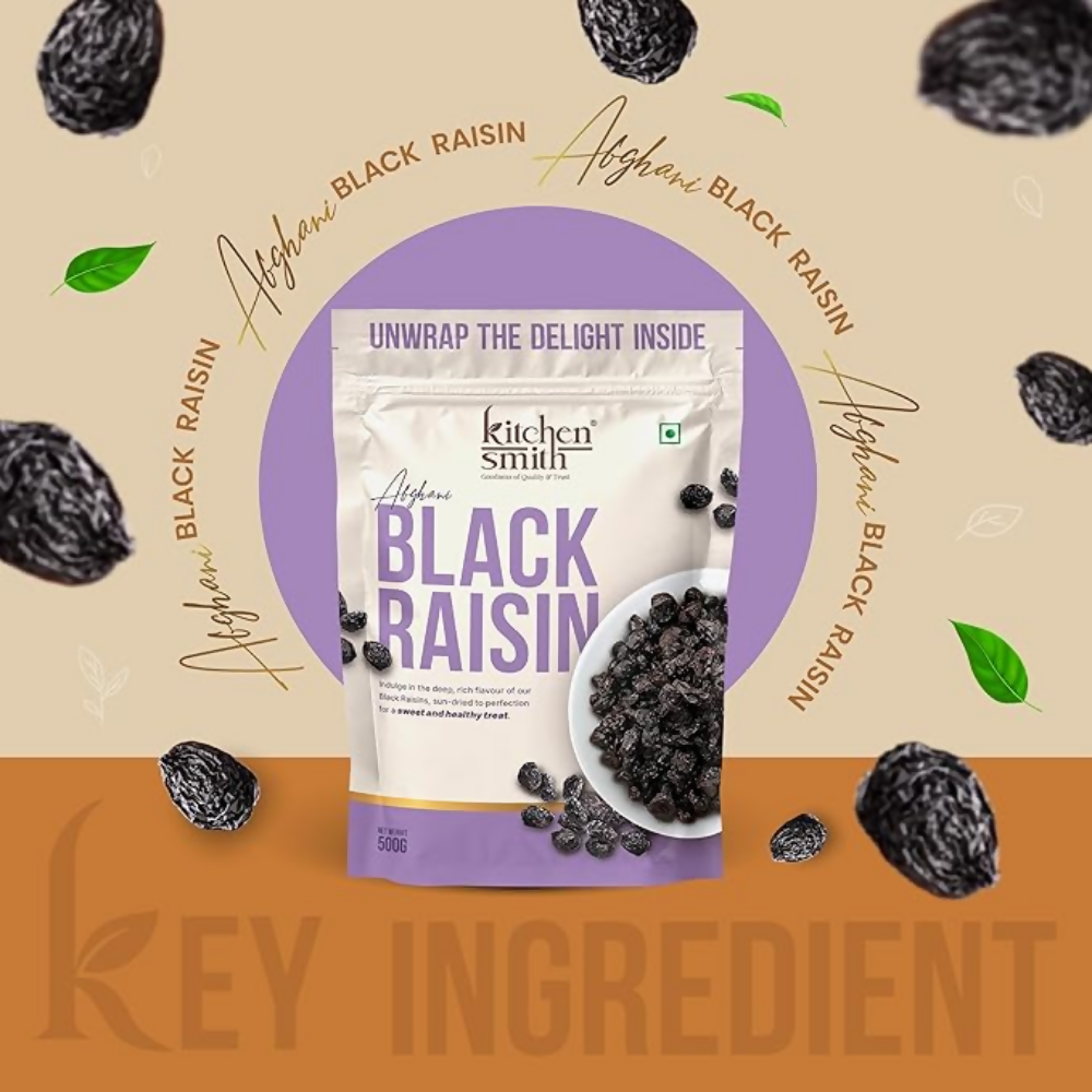 Kitchen Smith Afghani Seedless Black Raisin Kitchen Smith