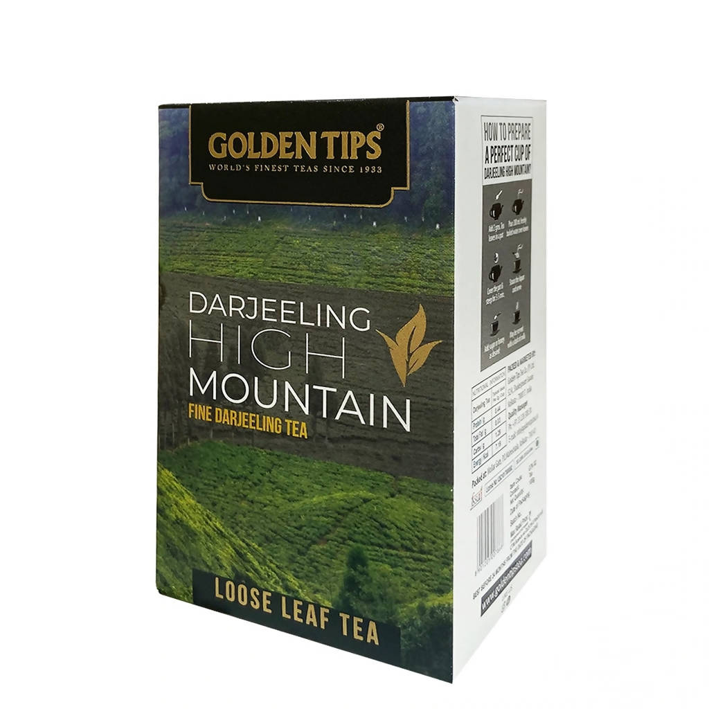 Golden Tips High Mountain Fine Darjeeling Loose Leaf Tea - Safuron