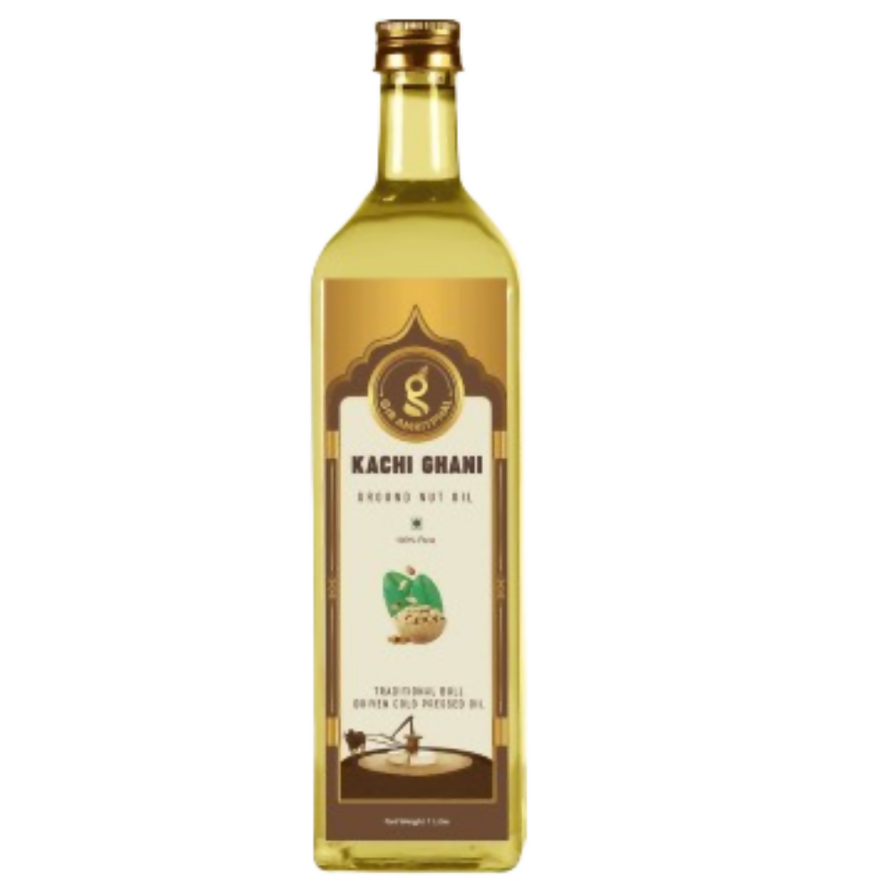 Giramritphal Kachi Ghani Cold Pressed Ground Nut Oil - Safuron