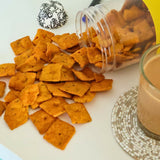 Healthy Master Baked Makai Masala Mathri Healthy Namkeen Snacks Healthy Master