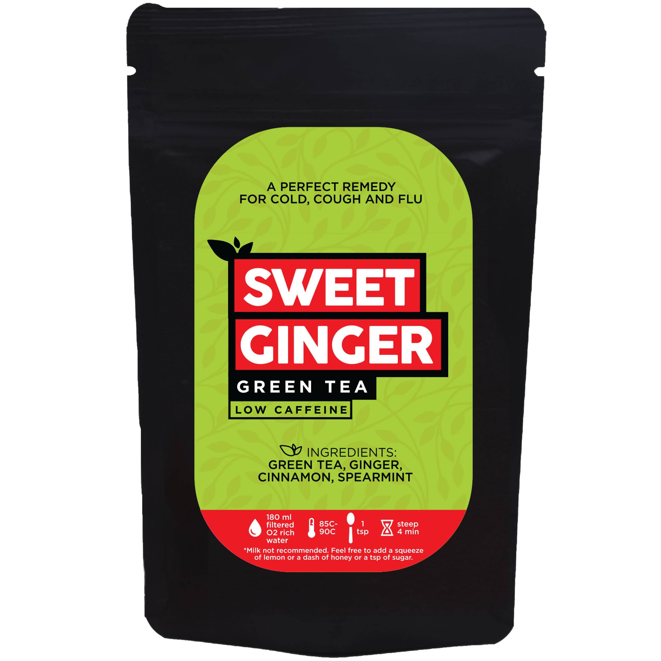 The Tea Trove - Sweet Ginger Green Tea The Tea Trove