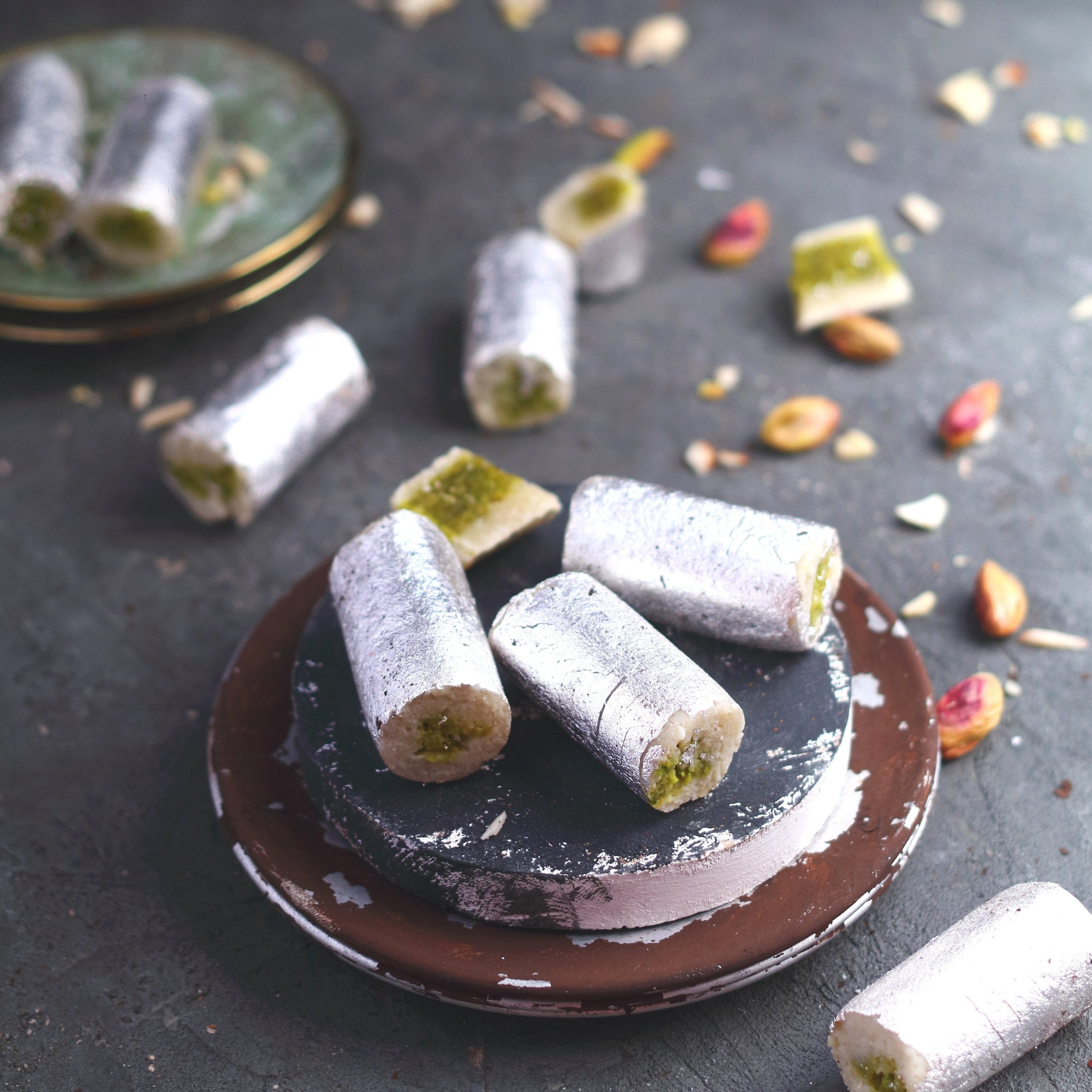 Almond House Badam Pista Roll Almond House