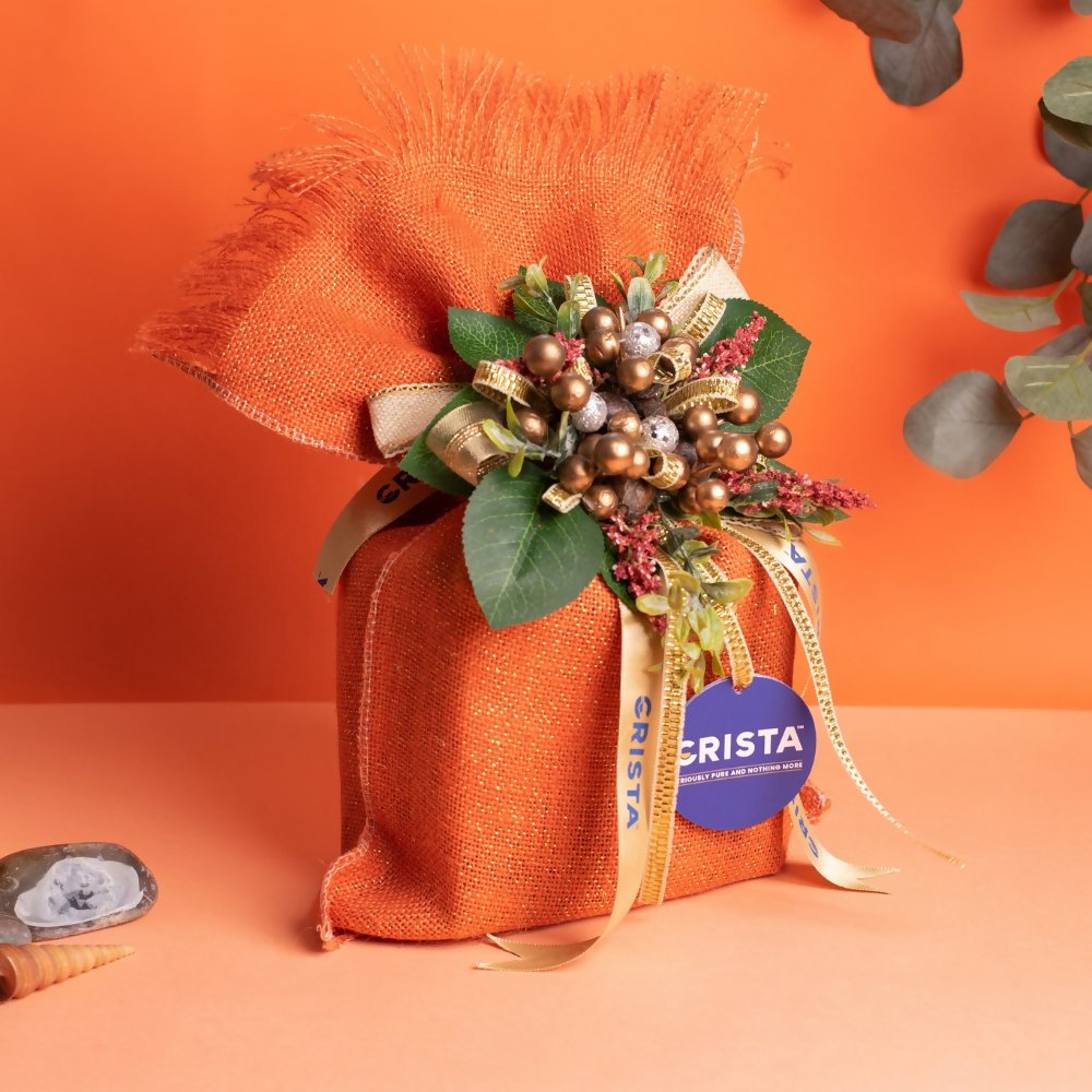 Crista Spices Earthy Spice Potli - Orange Crista Spices