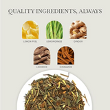 Luxmi Estates Lemon Ginger Herbal Tea Luxmi Estates