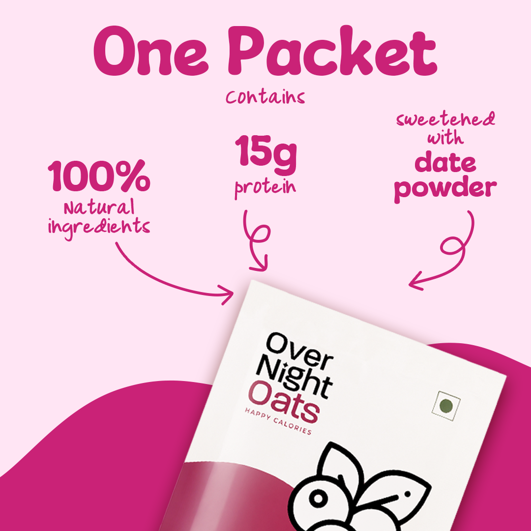 OverNightOats Mixed Berries Creme OverNightOats