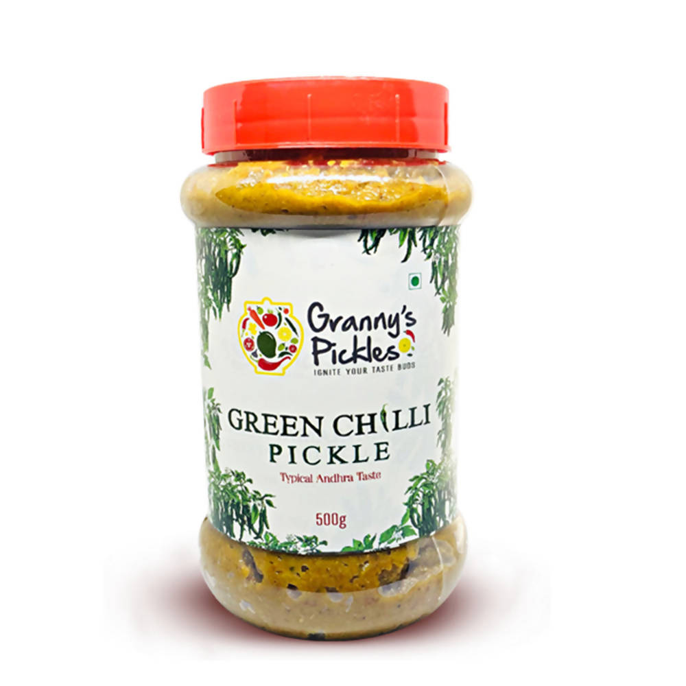 Granny's Pickles Green Chilli Pickle - Safuron