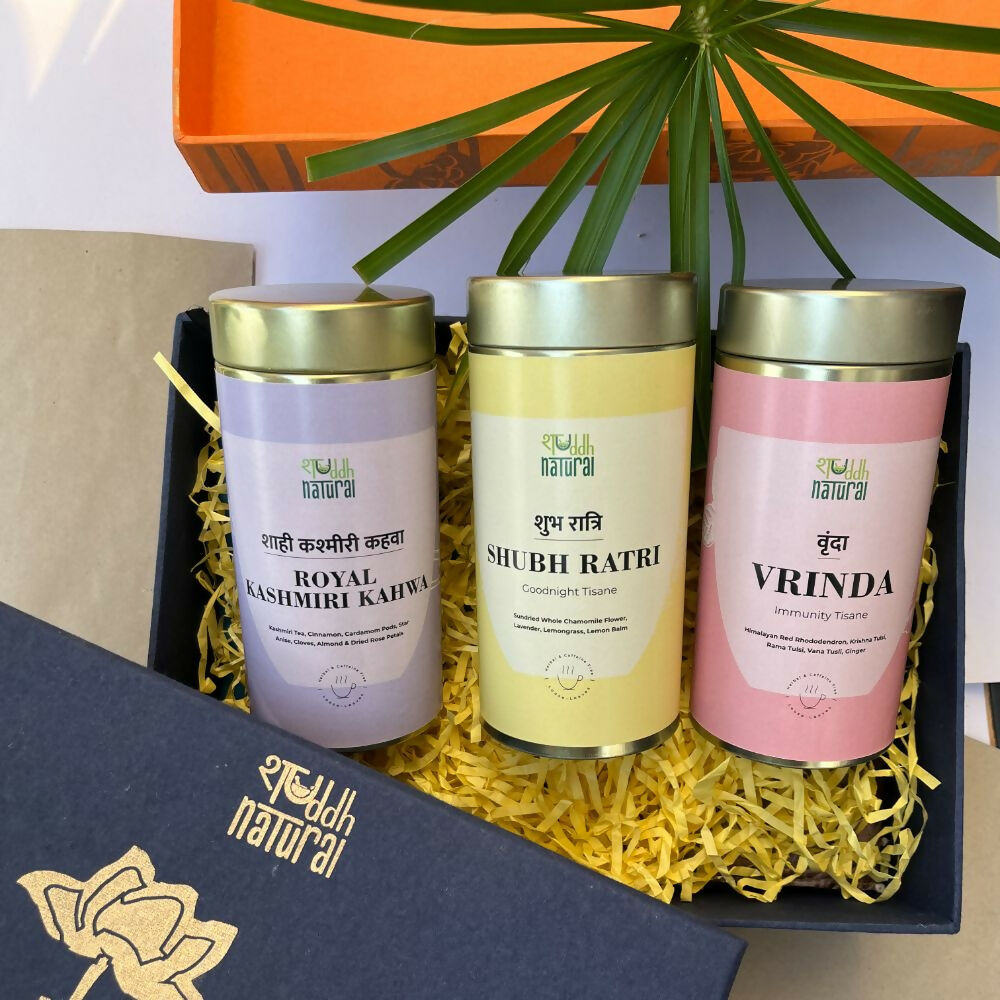 Shuddh Natural Festive Diwali Gift Hamper - Tea Tisane Shuddh Natural