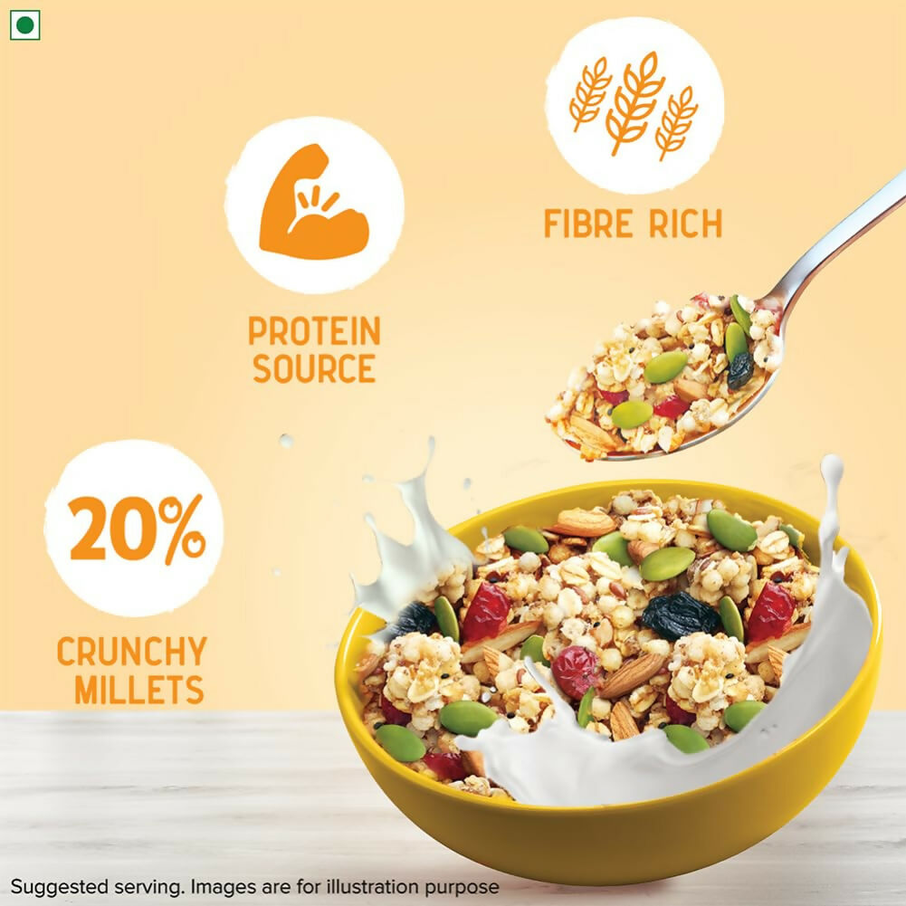 Tata Soulfull Millet Granola (Honey, Fruits, Nuts & Seeds) Tata Soulfull