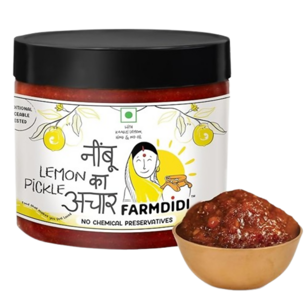 FarmDidi Crushed Lemon Pickle - Lemon - Safuron