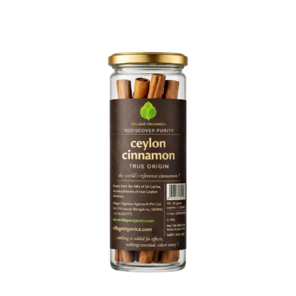 Village-Organica Ceylon Cinnamon Sticks - Dista