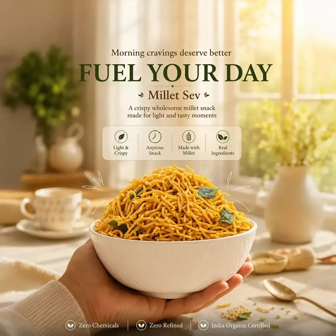 Frissly Organics Millet Sev Frissly Organics