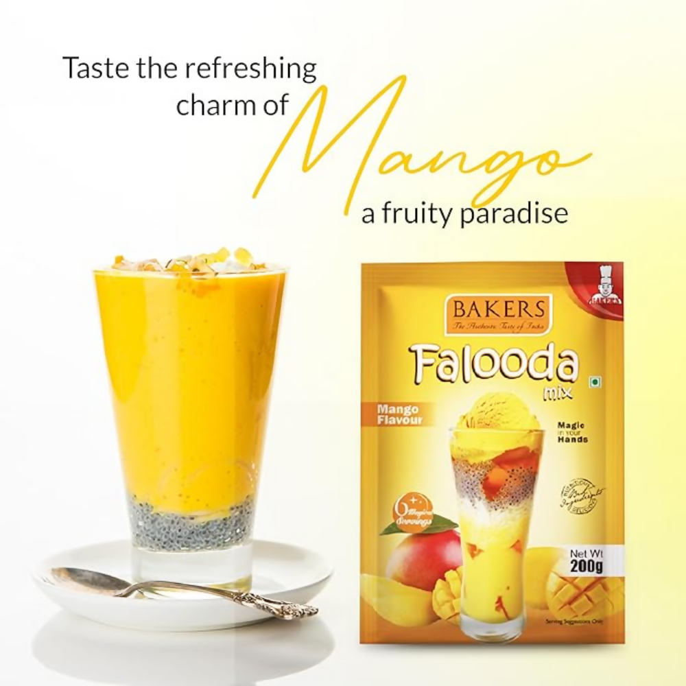 BAKERS Mango Flavored Falooda Mix BAKERS