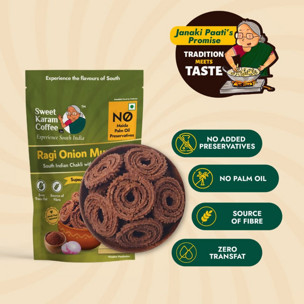 Sweet Karam Coffee Ragi Onion Murukku Sweet Karam Coffee