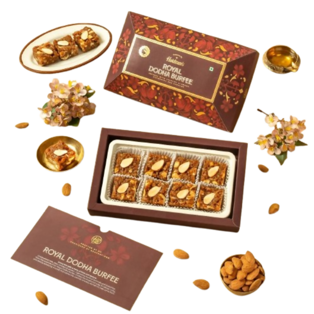 Haldiram's Royal Dodha Burfee - Safuron