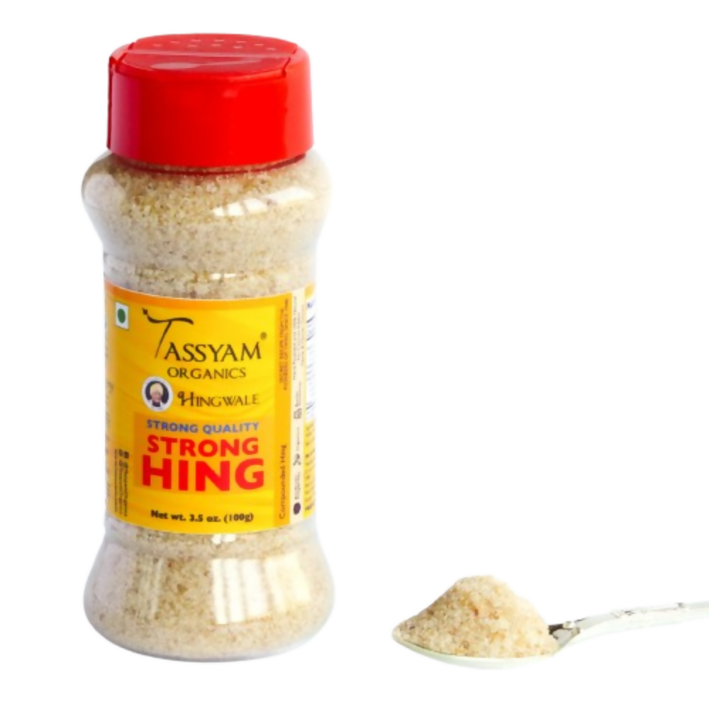 Tassyam Organics Strong Compounded Hing - Dispenser - Safuron