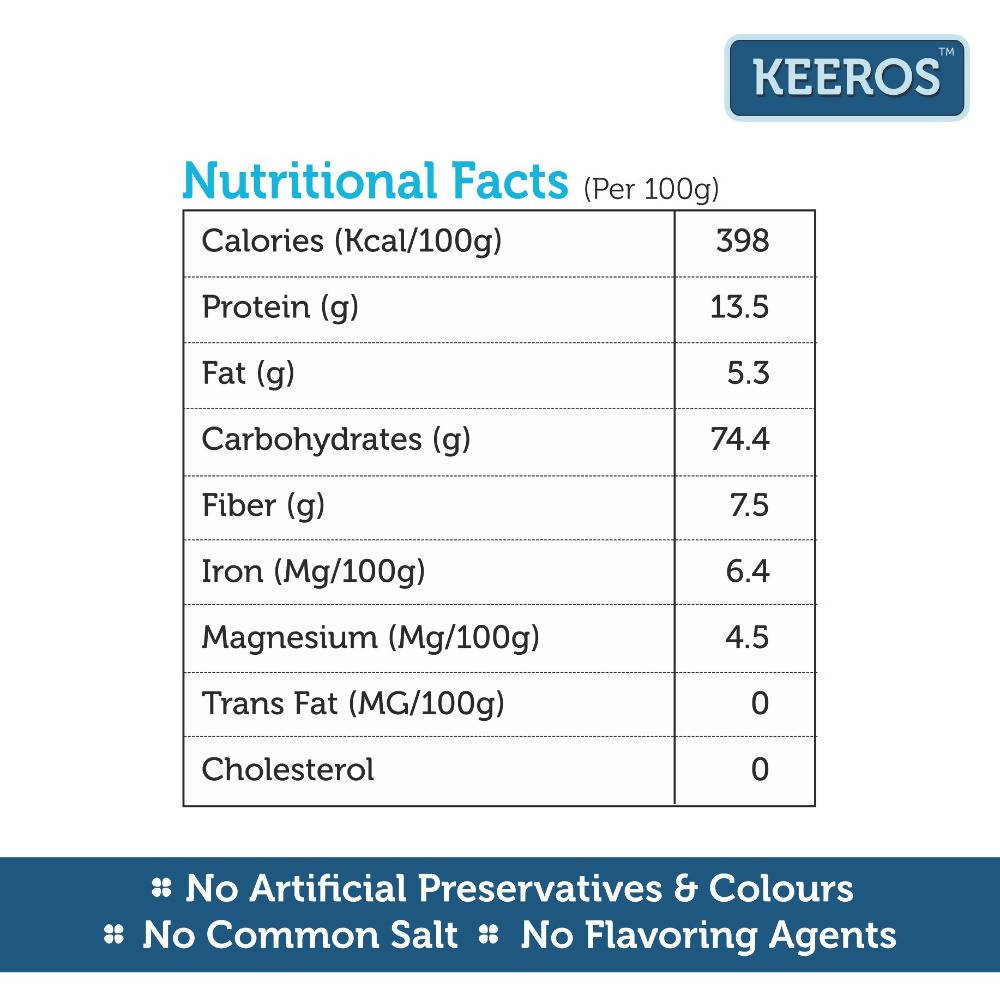 Keeros Quinoa Grain Super Snack (Sugar Free) Keeros
