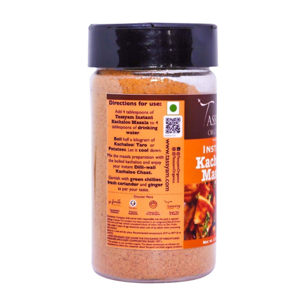 Tassyam Organics Instant Kachaloo Masala Tassyam Organics
