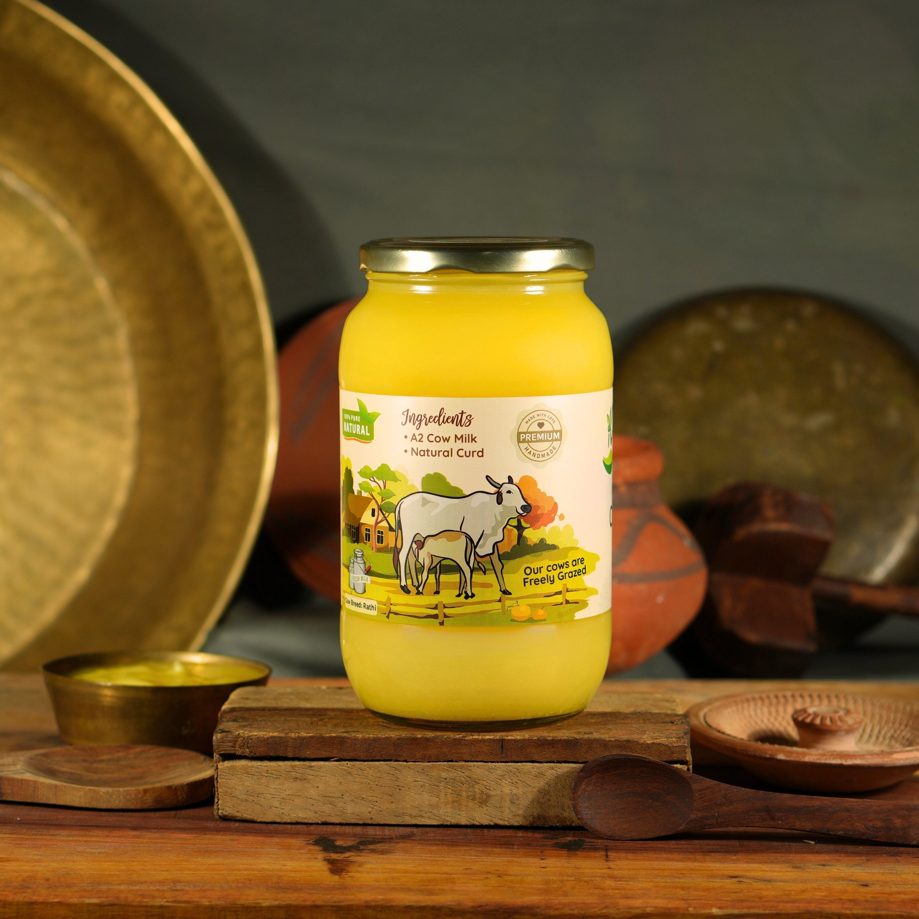 Kasutam A2 Desi Cow Bilona Ghee Kasutam