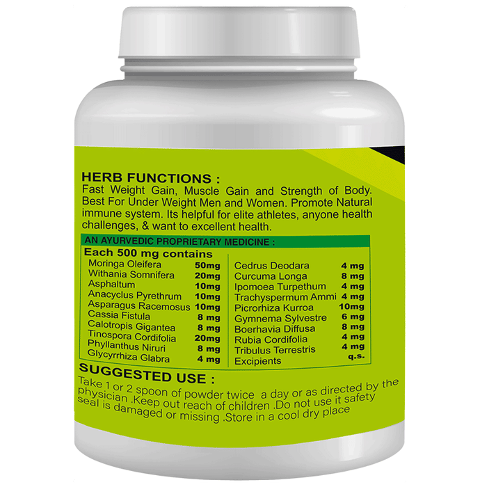 Sabates Size Vigour Weight Gain Formula Powder Sabates
