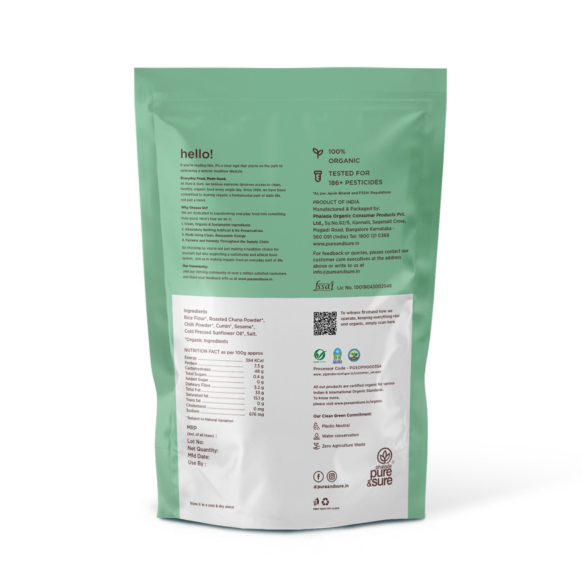 Pure & Sure Organic Chakli Pure & Sure