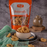Vellanki Foods Chegodi Small | South Indian Snacks | Chinna Chekodilu / Chegodi | Ring Murukku Vellanki Foods