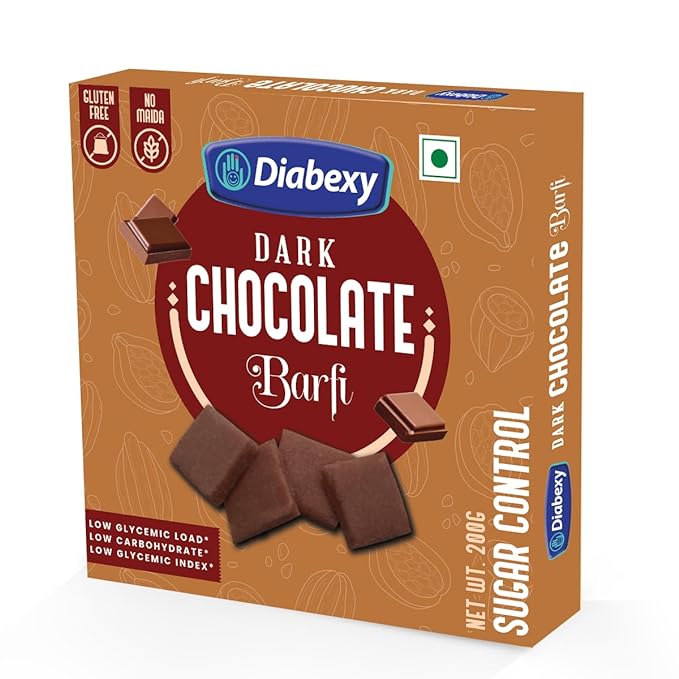 Diabexy Desi Ghee Chocolate Barfi - Safuron