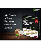 Green Sun Low Carb Coconut Barfi Green Sun